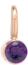 14k Amethyst Charm Pendant