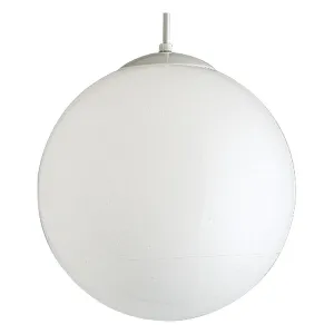14" Opal Globe Single-Light Pendant
