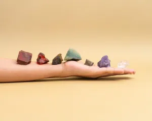 7 Chakra Raw Clusters Kit