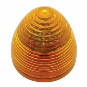 9 LED 2" Beehive Clearance/Marker Light - Amber LED/Amber Lens