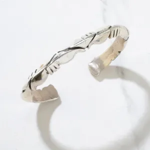 925 Sterling Silver Navajo USA Native American Made Cuff