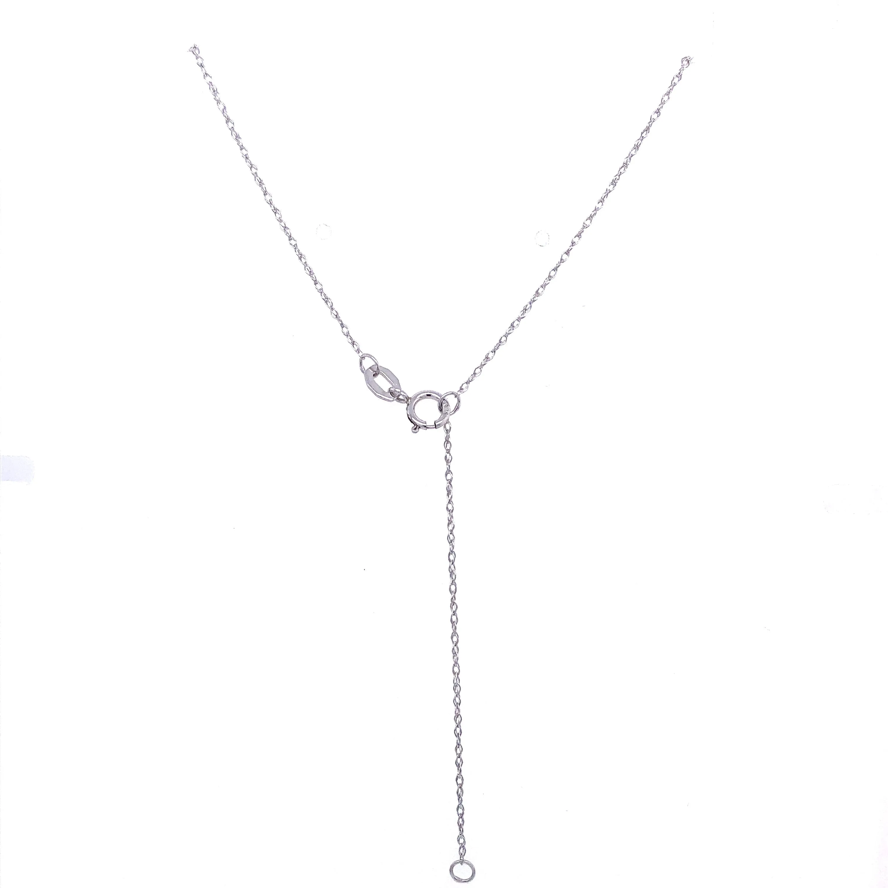 9ct White Gold Cushion Cut London Blue Topaz & Diamond Halo Pendant