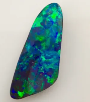 Absolute Magic  Green  Blue solid boulder opal