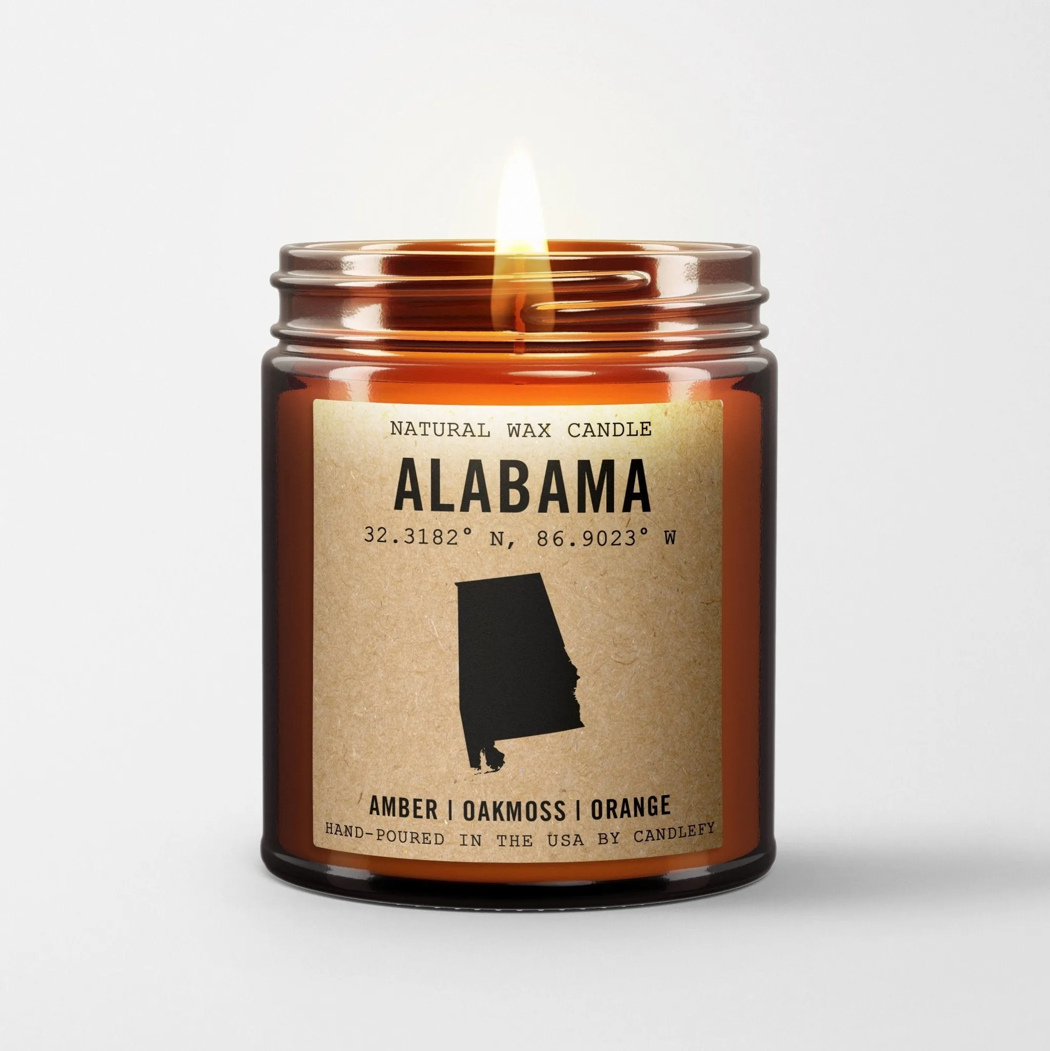 Alabama Homestate Candle