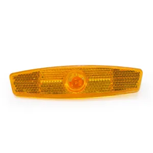 Amber Wheel Reflector