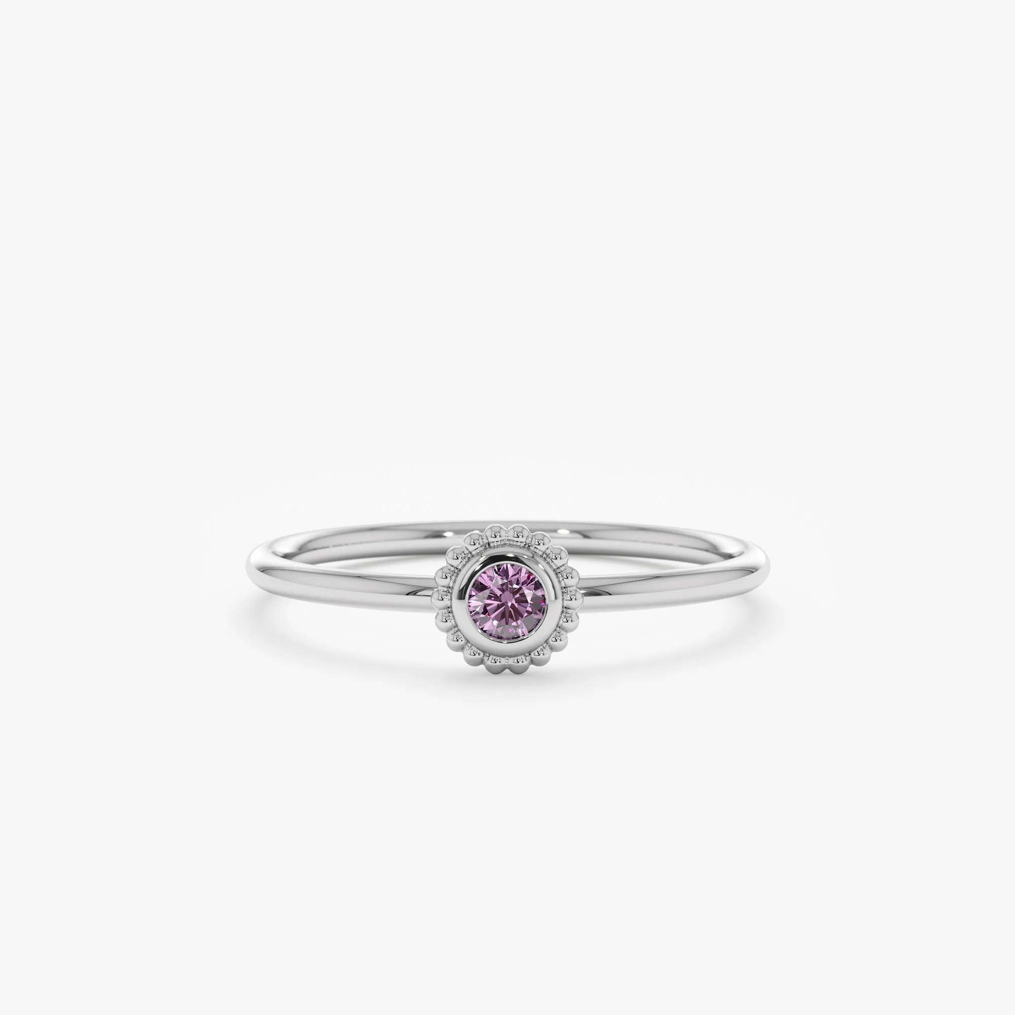 Amethyst Art Deco Ring, Winnie