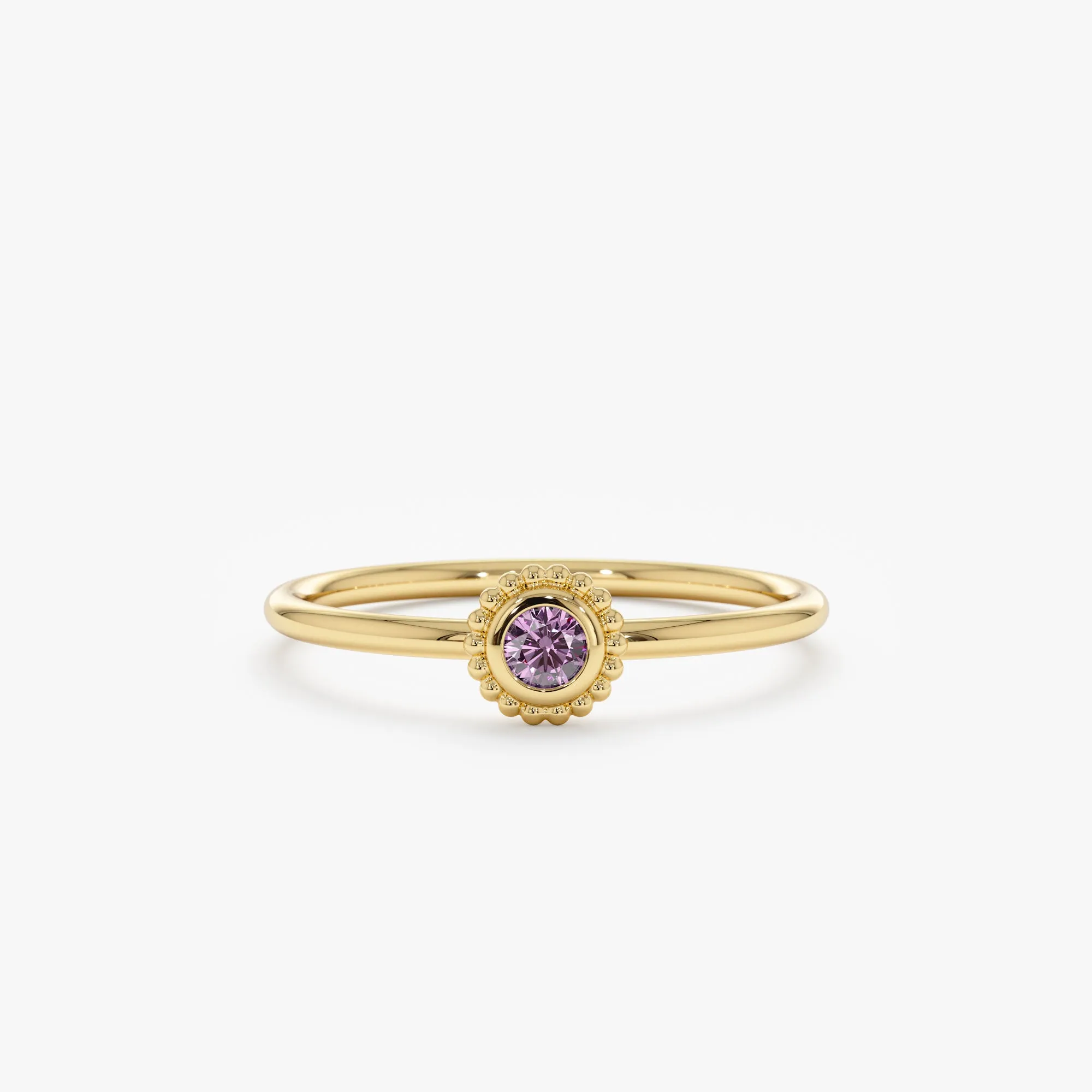 Amethyst Art Deco Ring, Winnie