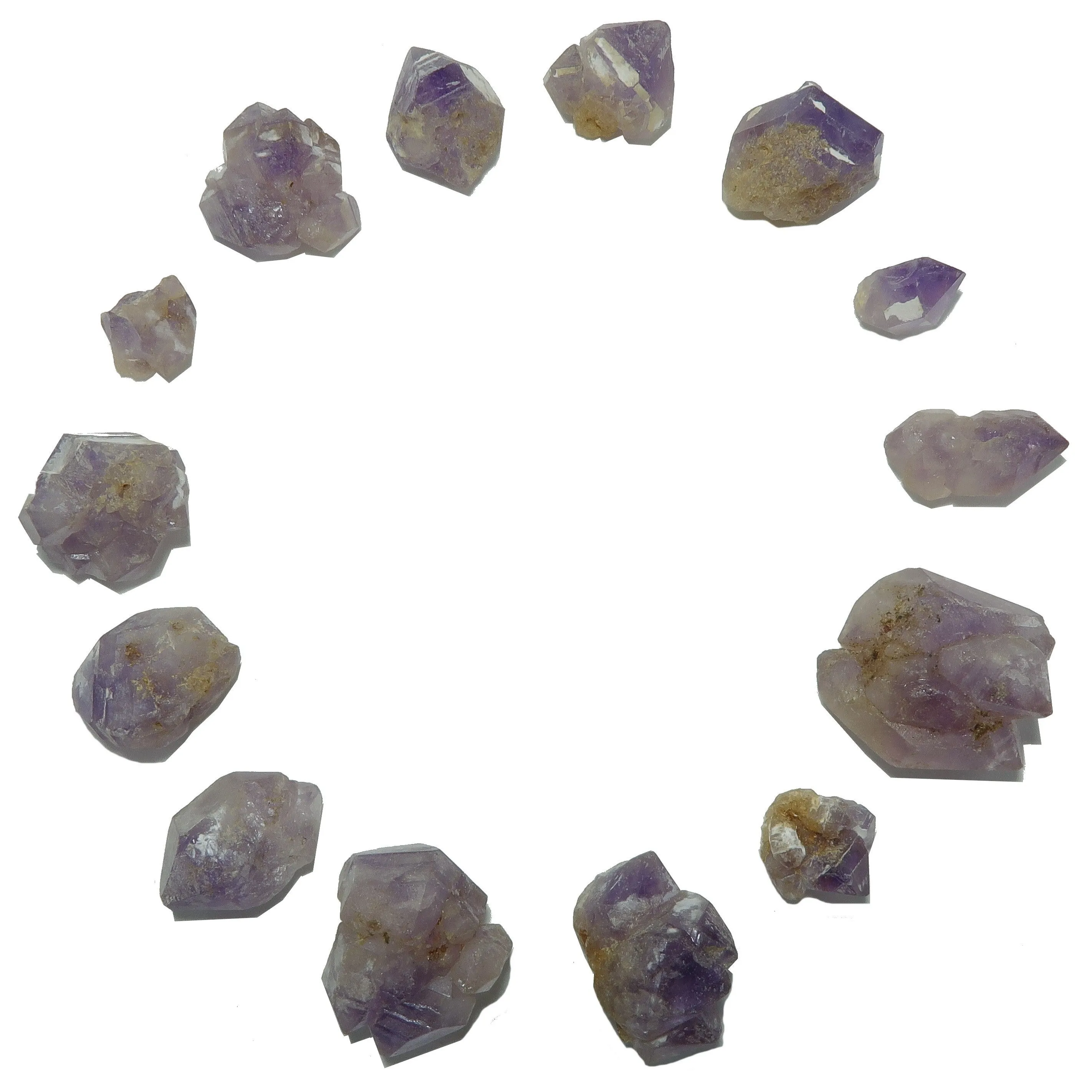 Amethyst Raw Crystal Double Terminated Stone