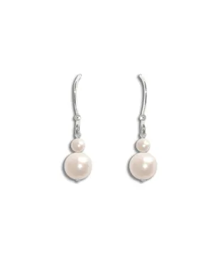 Angel Pearl Wedding Earrings