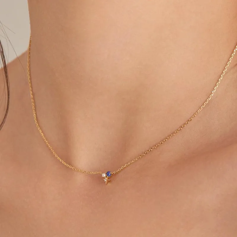 Ania Haie Lapis Star Necklace