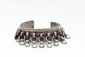 Antique Egyptian Silver Zar Bracelet