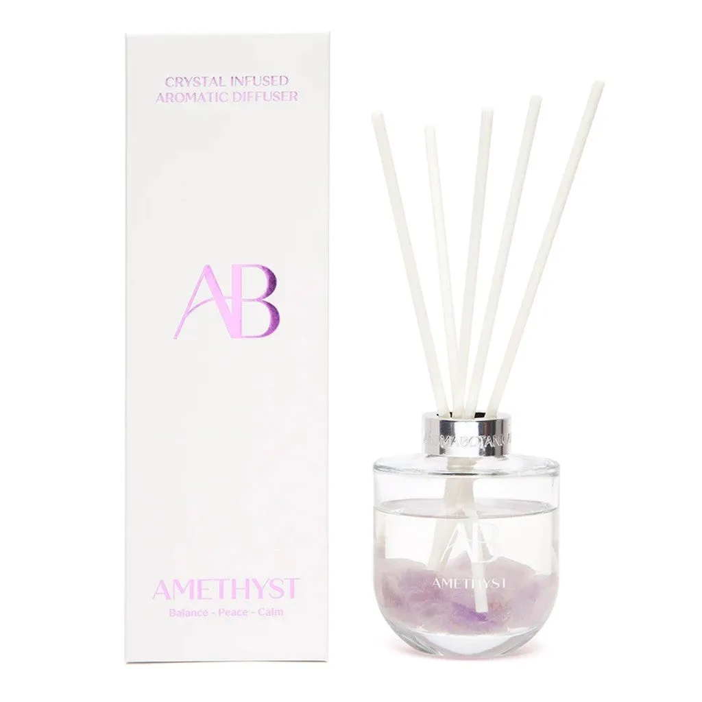 Aromabotanical Crystal Diffuser 200ml - Amethyst