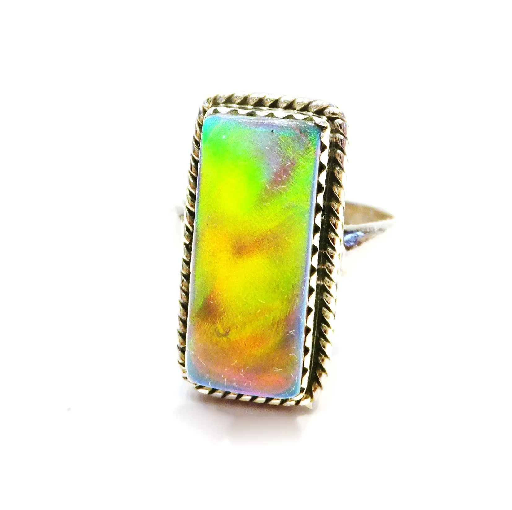 Aurora Opal Ring