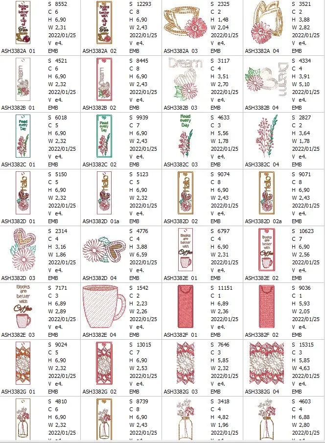 Beautiful Bookmarks Combo