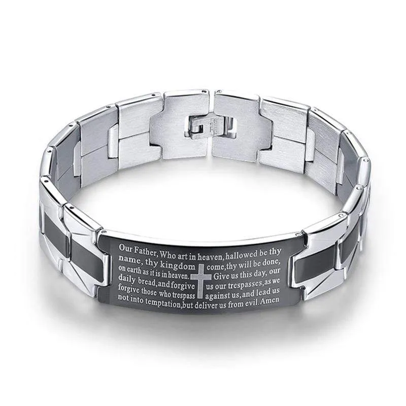 Bible Verse Bracelet <br> Matthew 6:9-13 (Link)