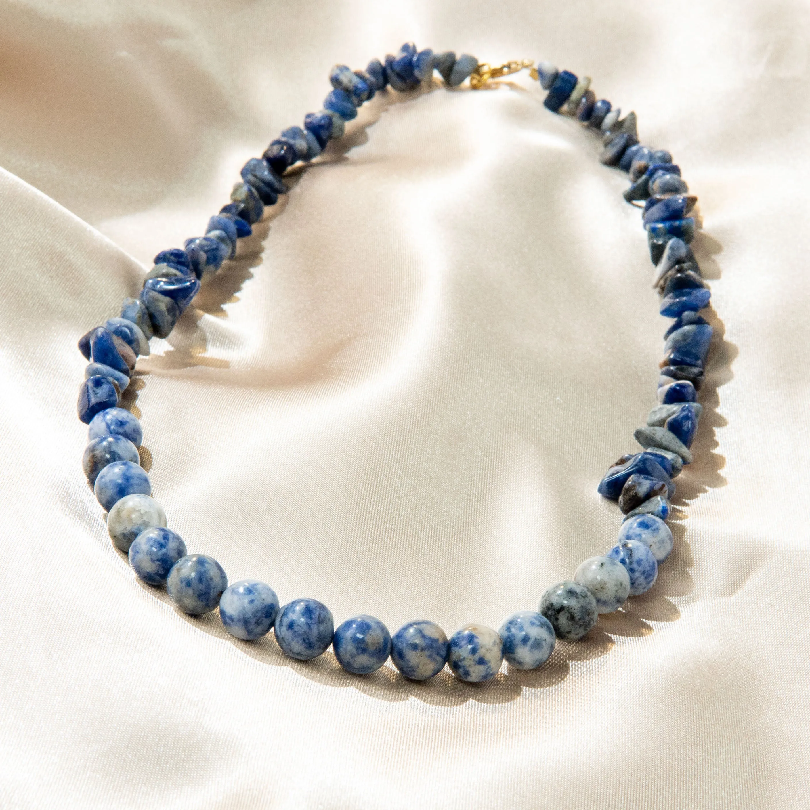 Blue Lapis Serenade Necklace Set