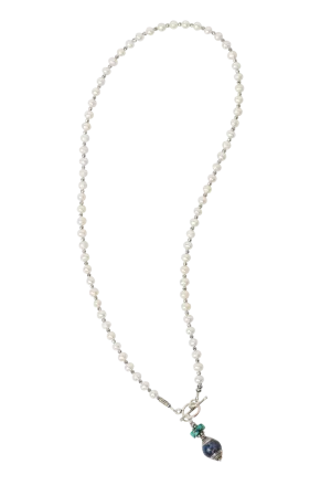 Breathe Deep Not Your Mothers Pearl Necklace
