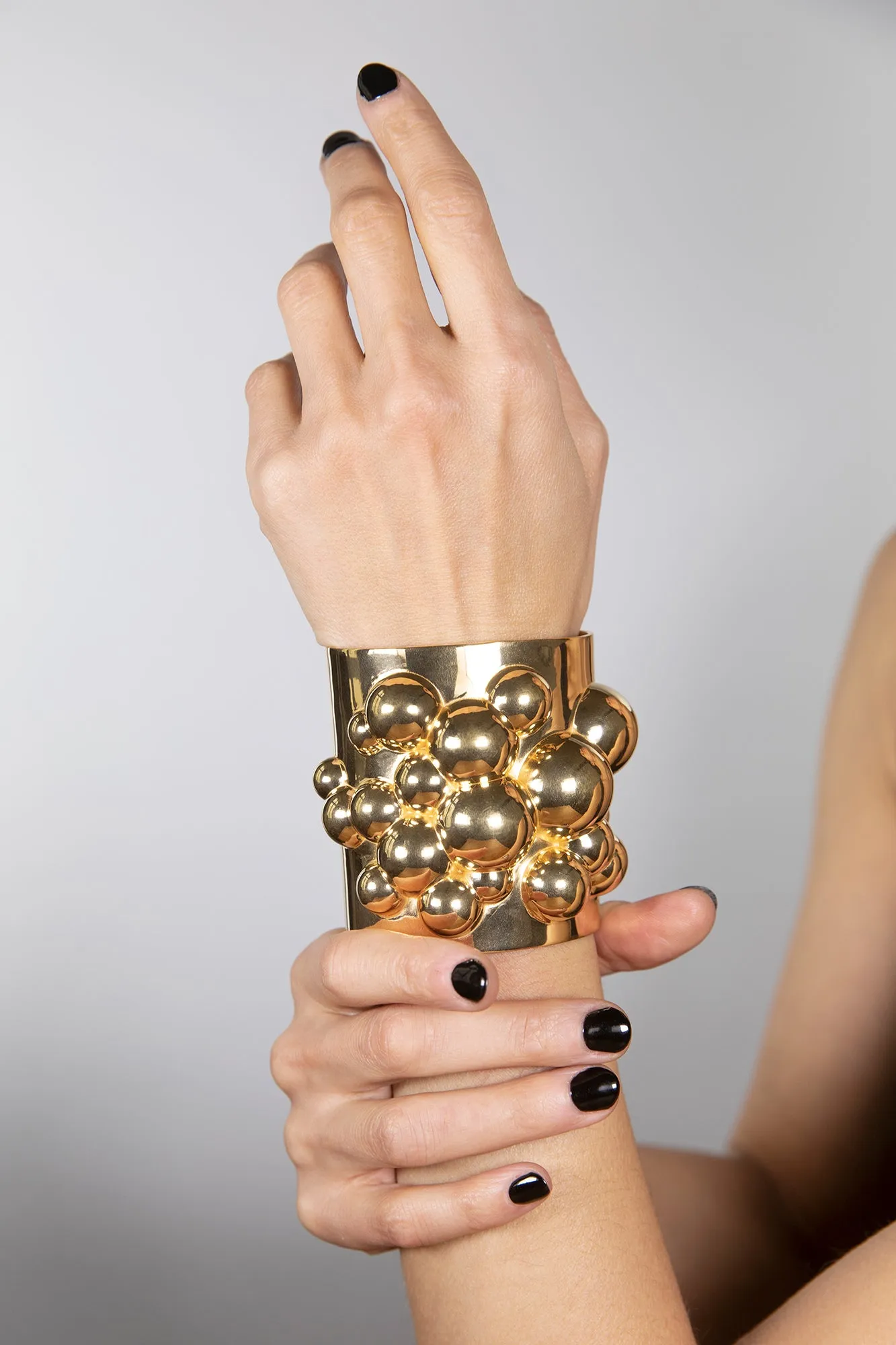 BUBBLE - Gold Cuff