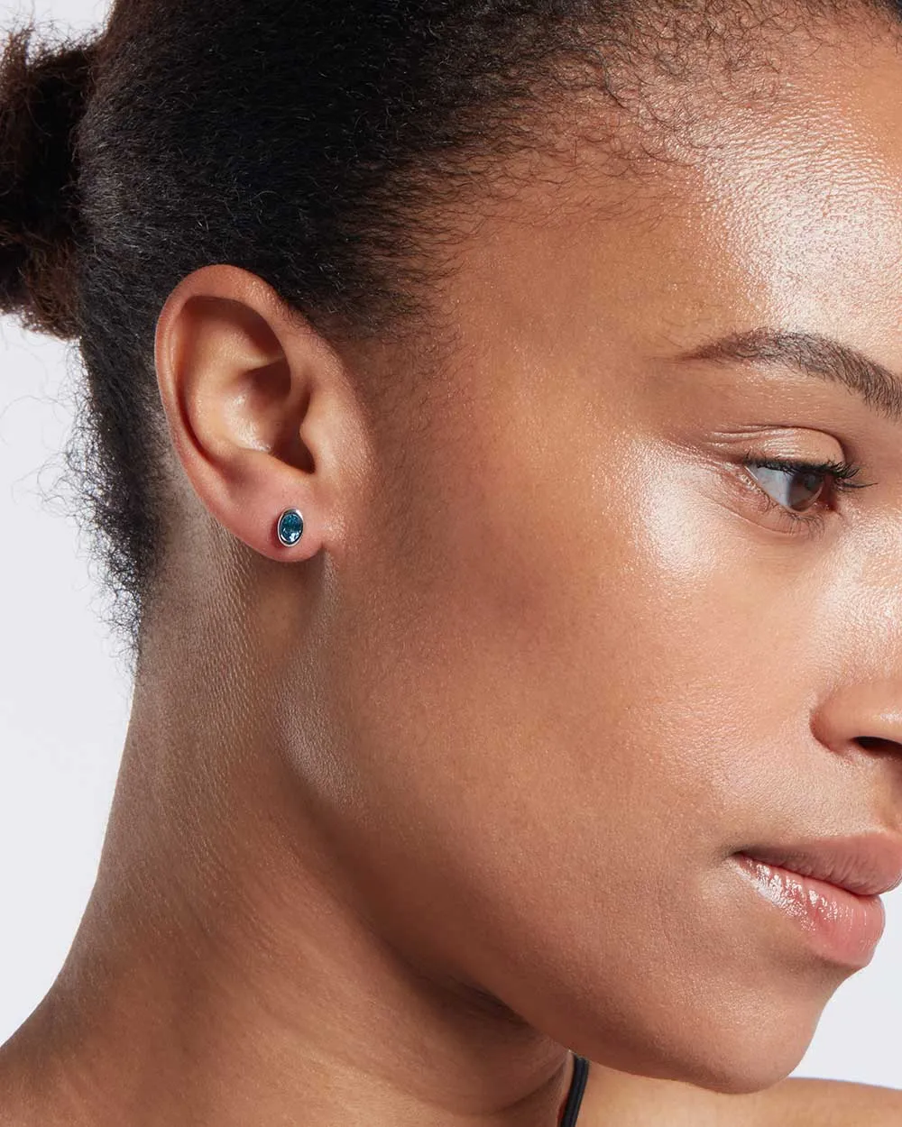 Chroma Topaz Stud Earrings