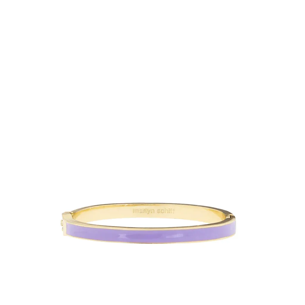 Colored Enamel Cuff Bangle
