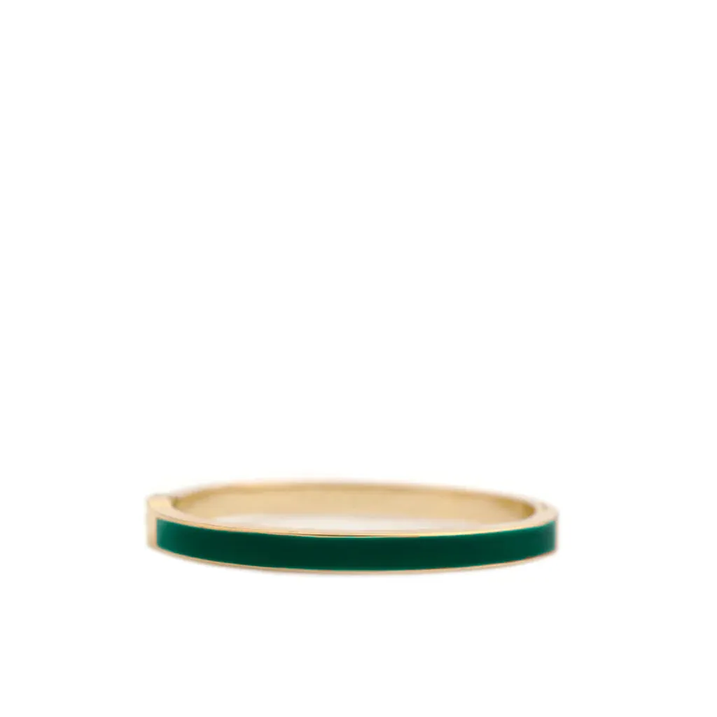 Colored Enamel Cuff Bangle
