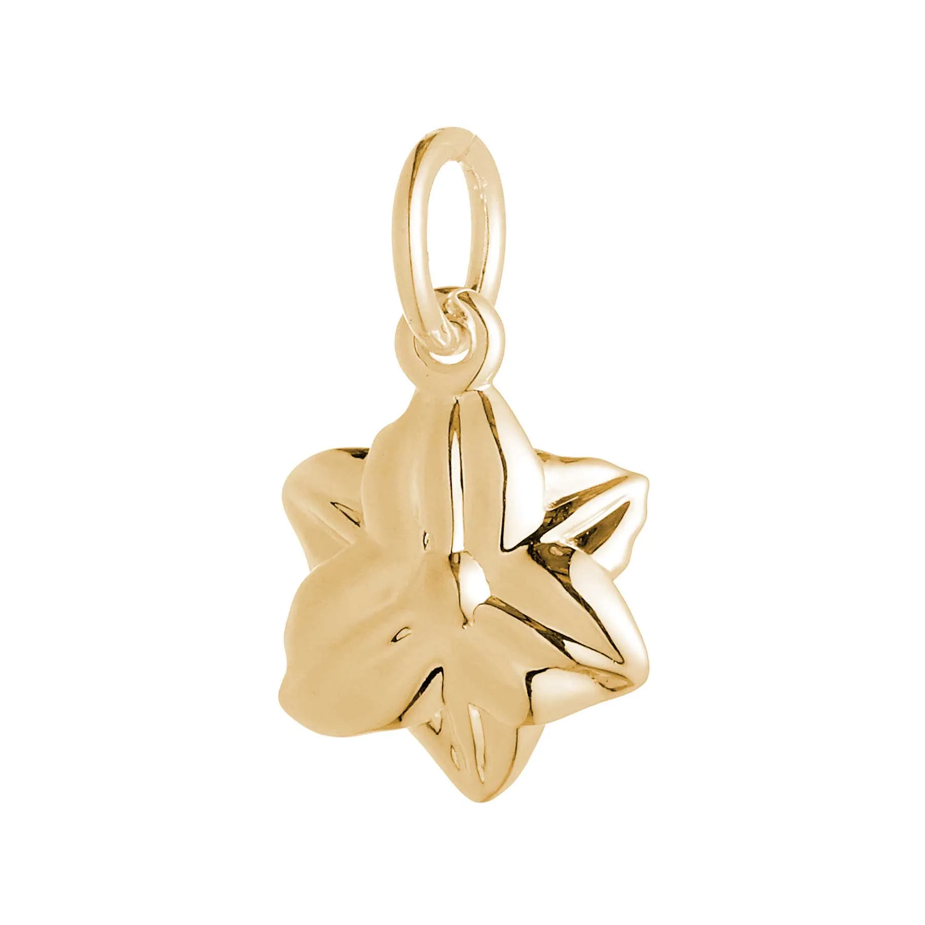 Daffodil Flower Gold Vermeil Silver Charm