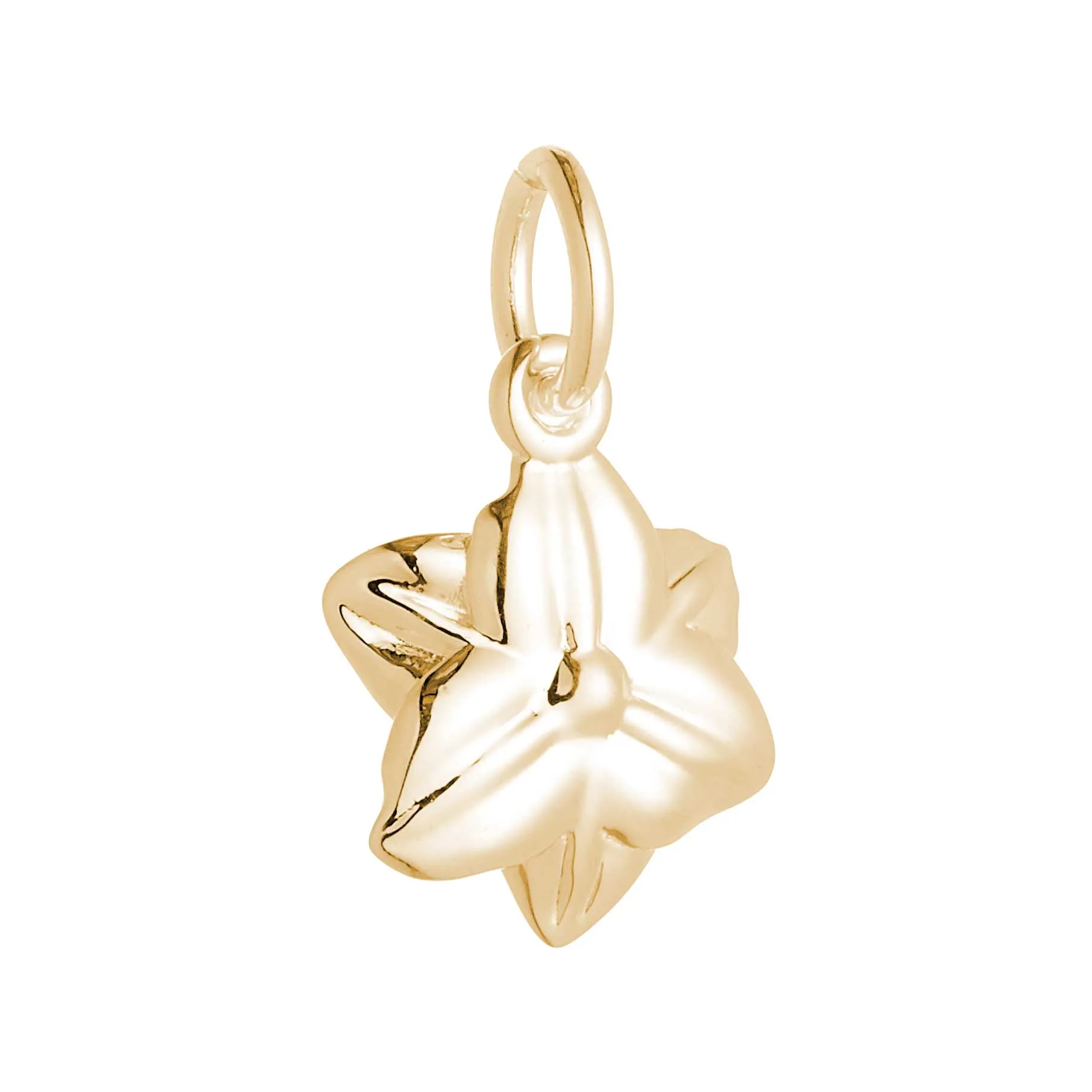 Daffodil Flower Gold Vermeil Silver Charm