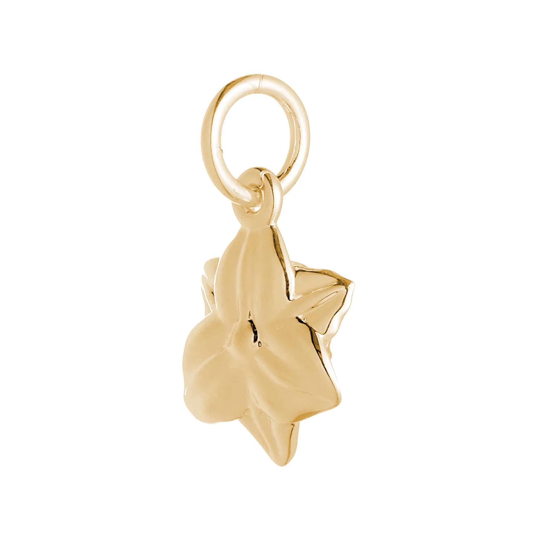 Daffodil Flower Gold Vermeil Silver Charm