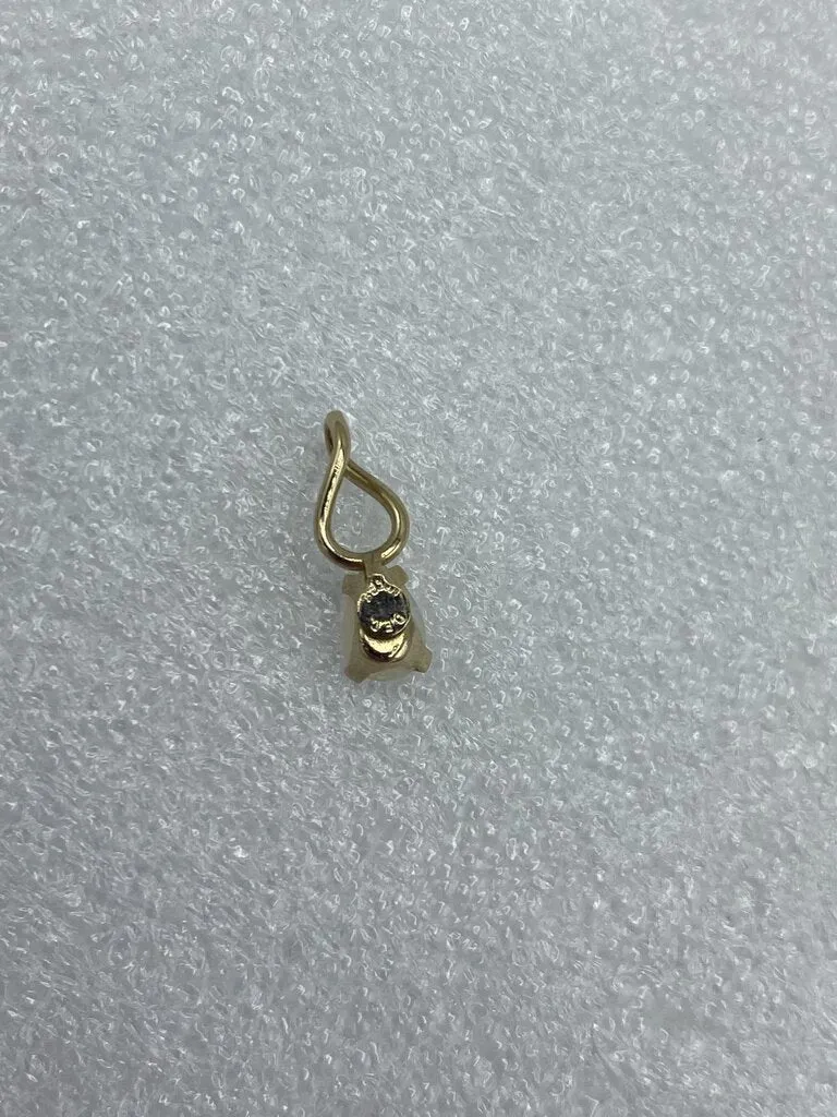 Dainty Gold Filled Pendant/Charm Set with Tear Drop Opal /r
