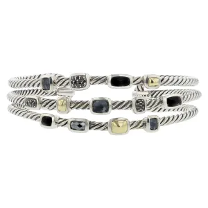 David Yurman Multi-Stone Confetti Cuff