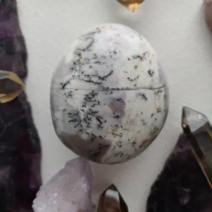 Dendritic Opal Palm Stone (#42)