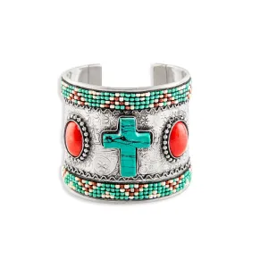 Don't Cross Me Cuff Bracelet