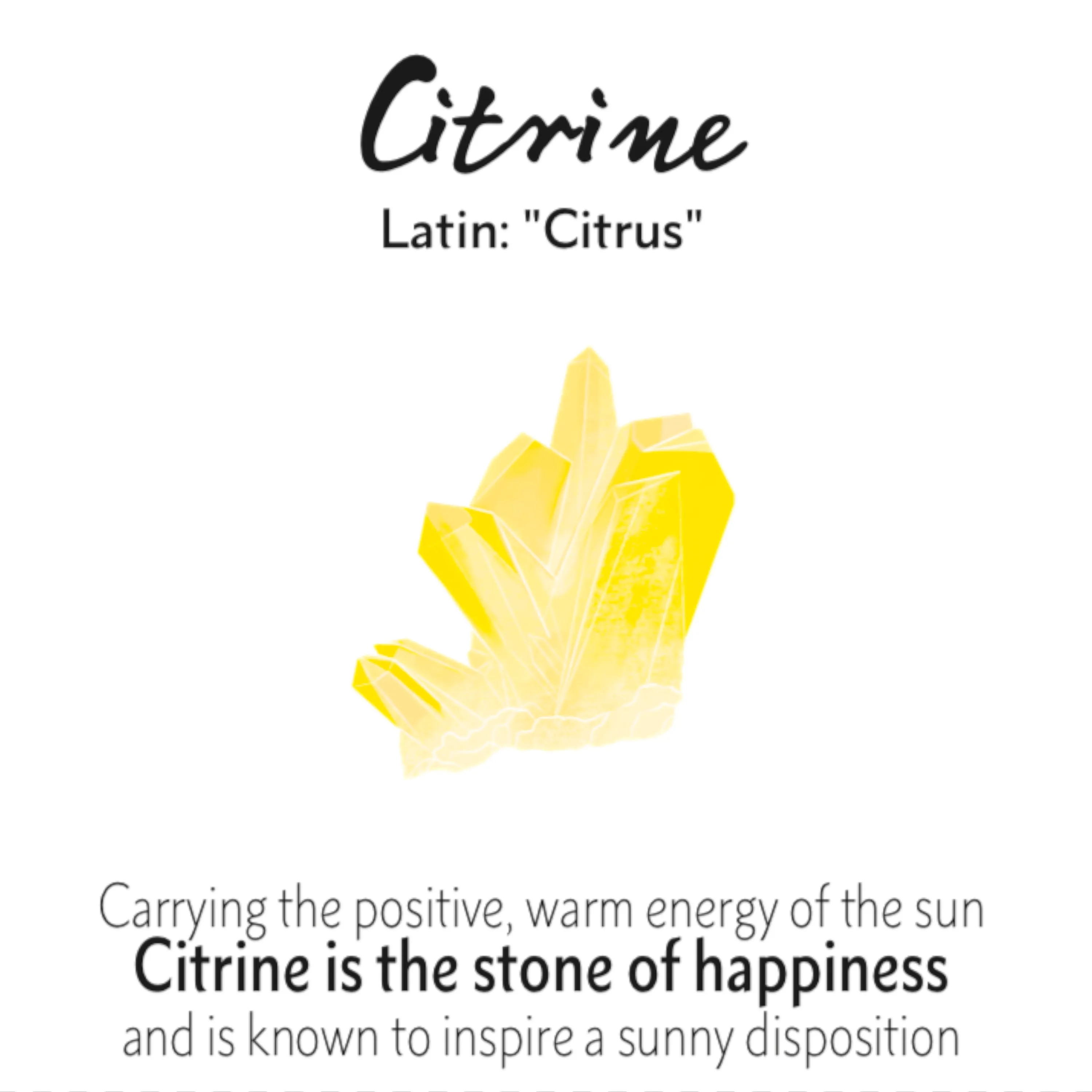 Essential Energy Gemstone Necklace: Citrine - Regenerating
