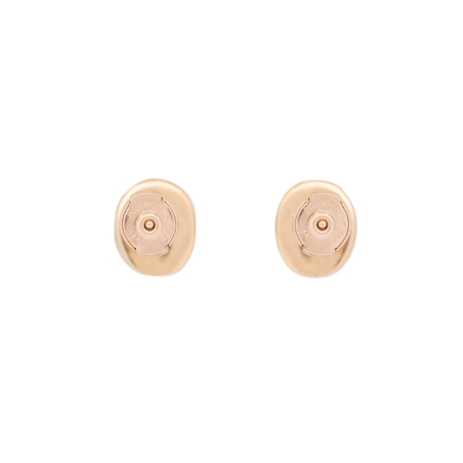 Estate 14k Amethyst Studs