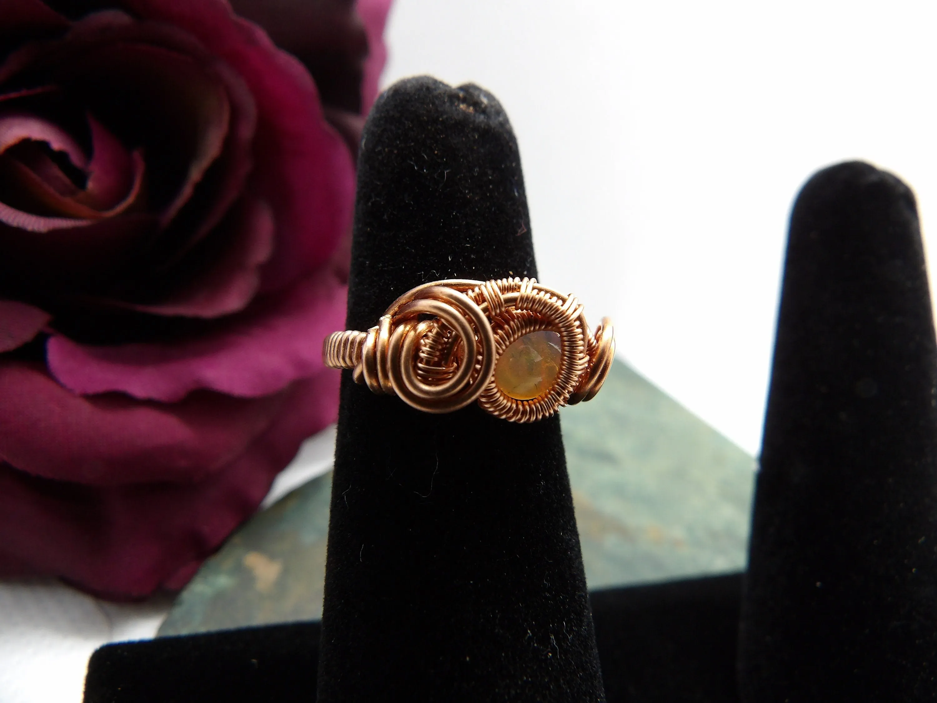 Ethiopian Opal Ring