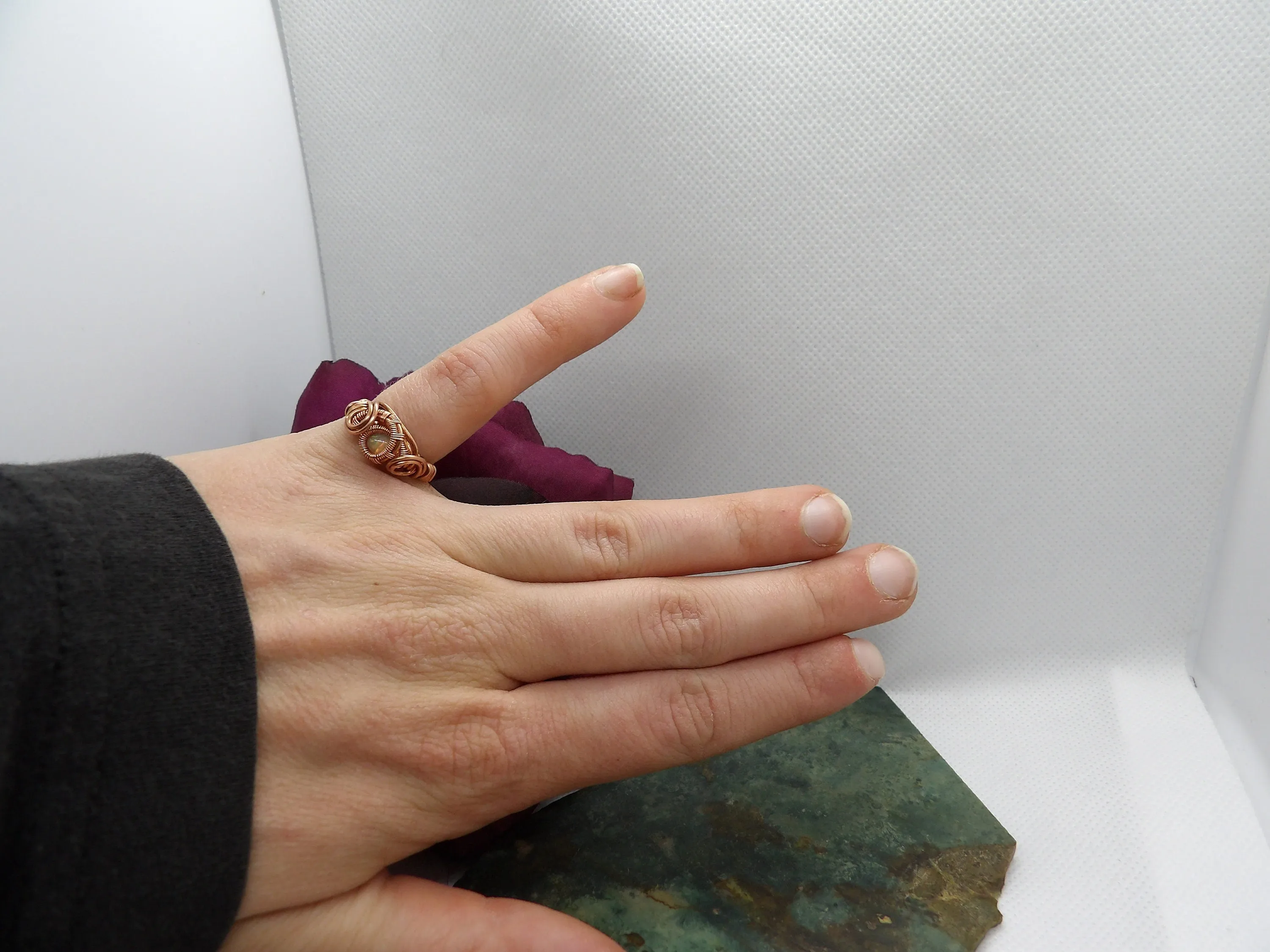 Ethiopian Opal Ring