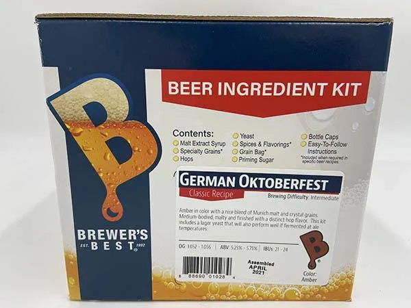 German Oktoberfest Brewer's Best Ingredients Kit