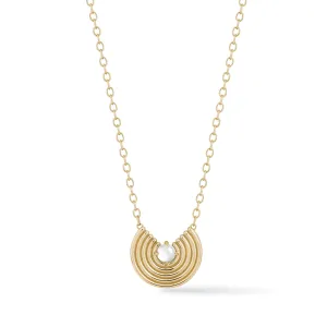 Grand Revival Birthstone Necklace - White Topaz