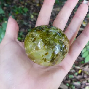 Green Opal Palm Stone (#7)