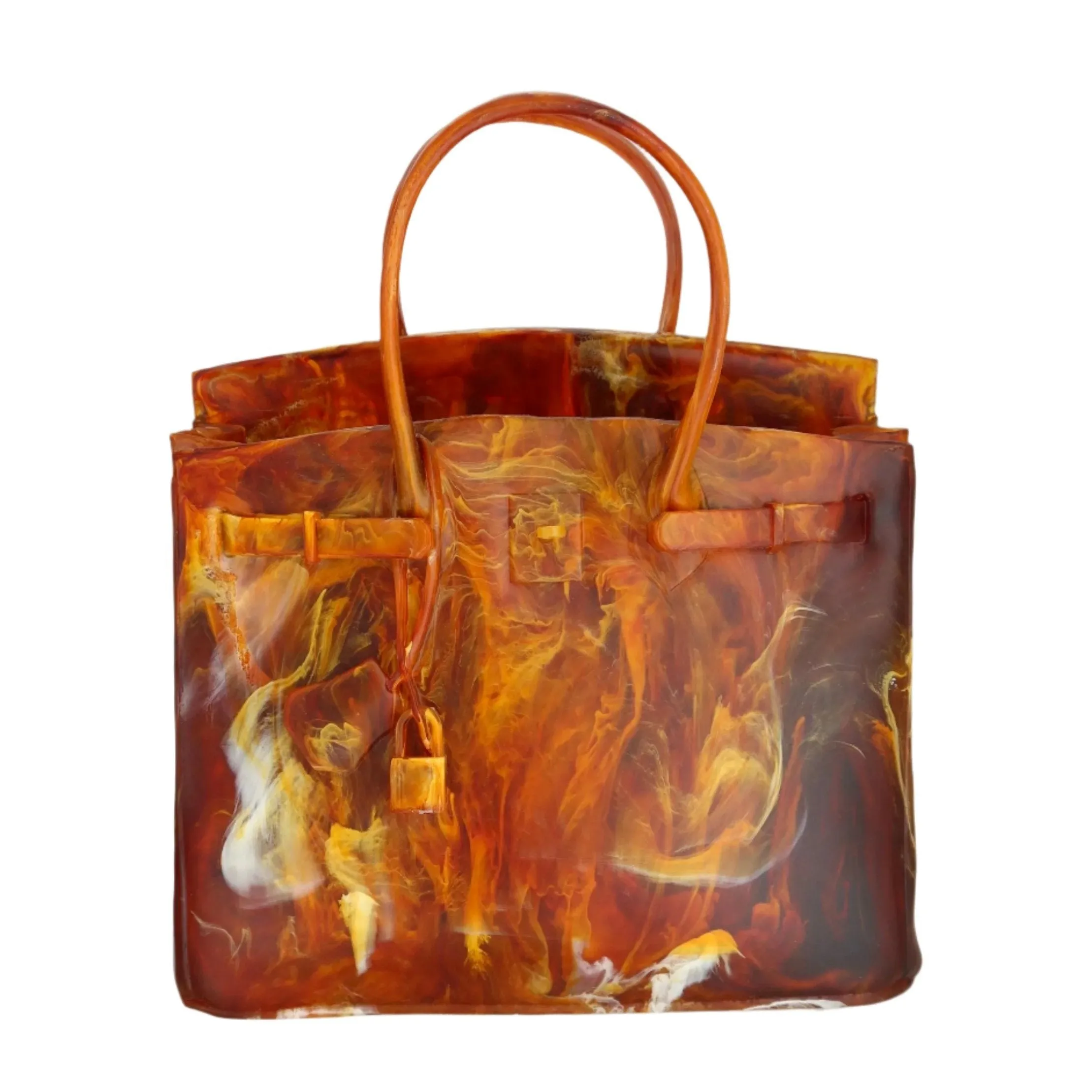 Handbag Vase - Cappuccino