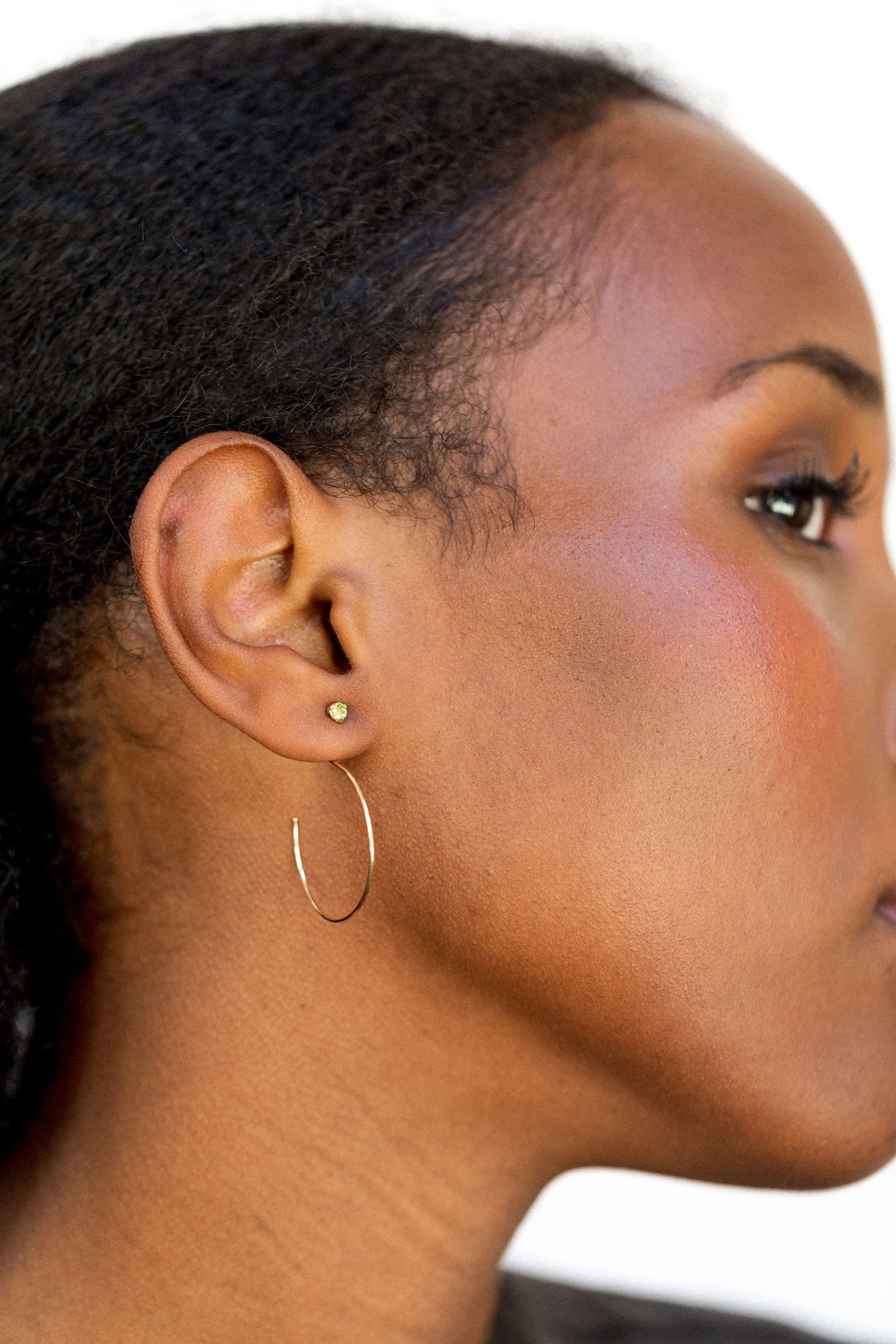Hoop Threader Earrings - Small