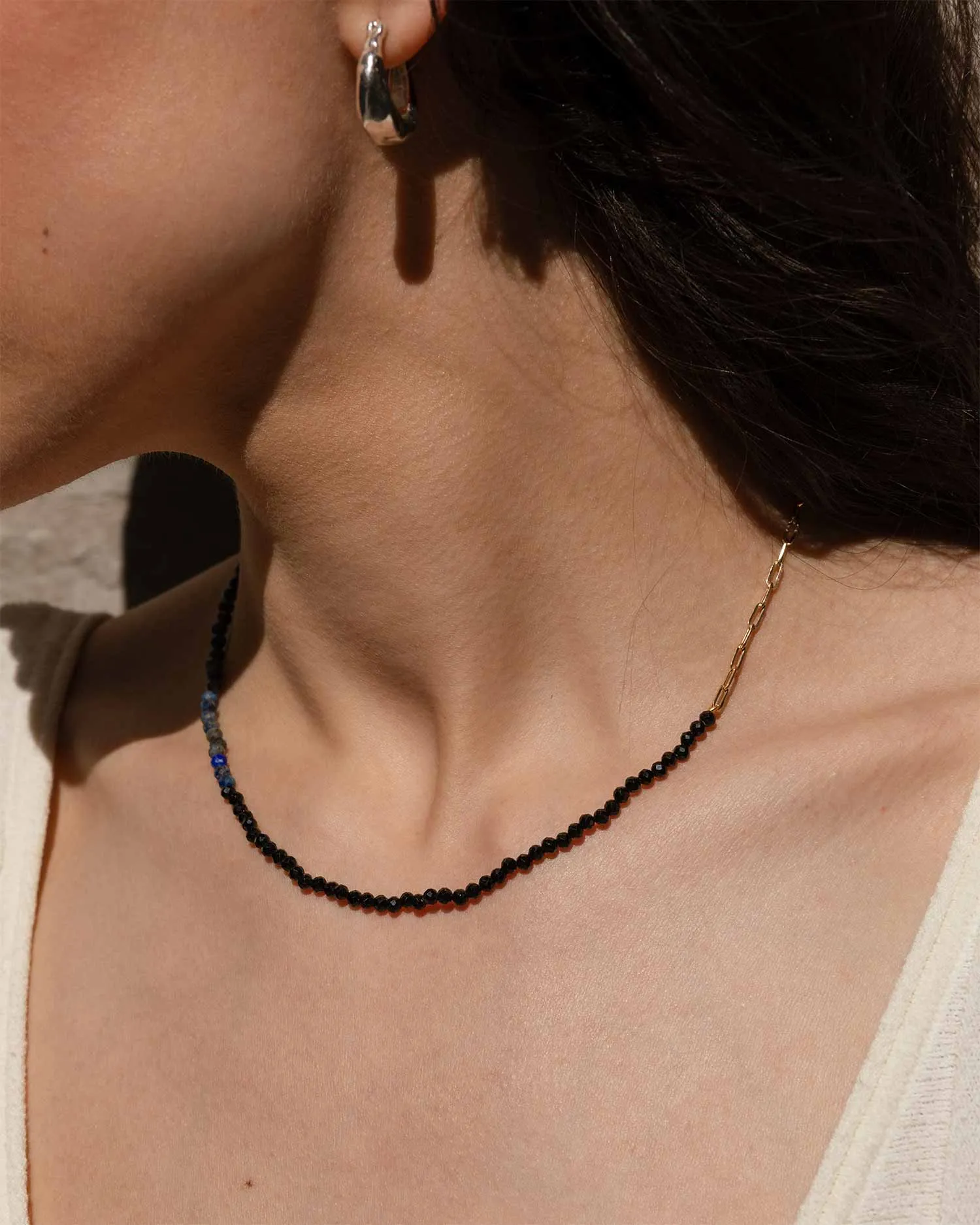 Hydra Beaded Chain Necklace