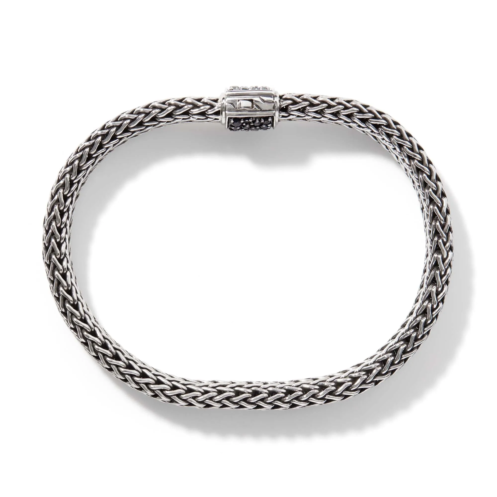 Icon Bracelet, Sterling Silver, Reversible Gemstones, 6.5MM|BBS90422RVBLS2AQ