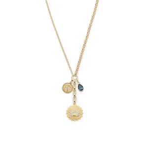 Internal Compass, Reverie & Forever Pair : Medium Mixed Belcher Extension Necklace