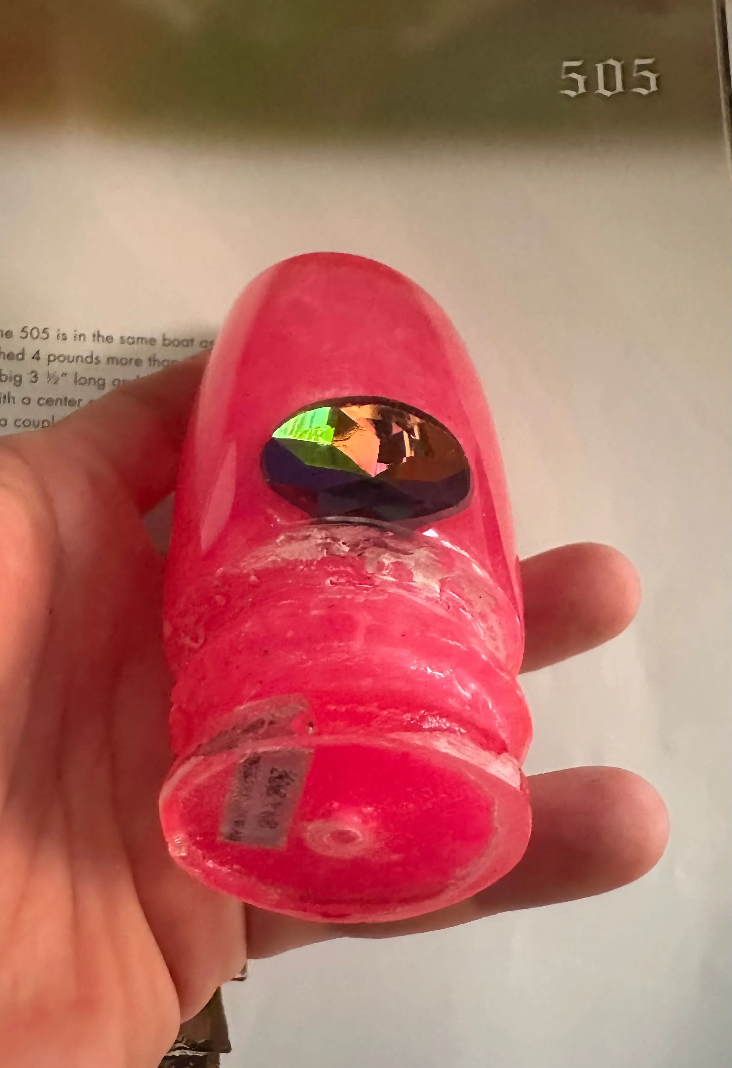 Joe Yee Rare Jewel Eyes 505 Classic Pink Pearl Big
