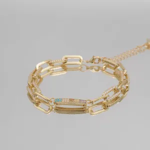 Joelle Paperclip Bracelet