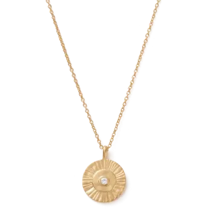 Kirstin Ash Afterglow Coin Necklace, Gold or Silver