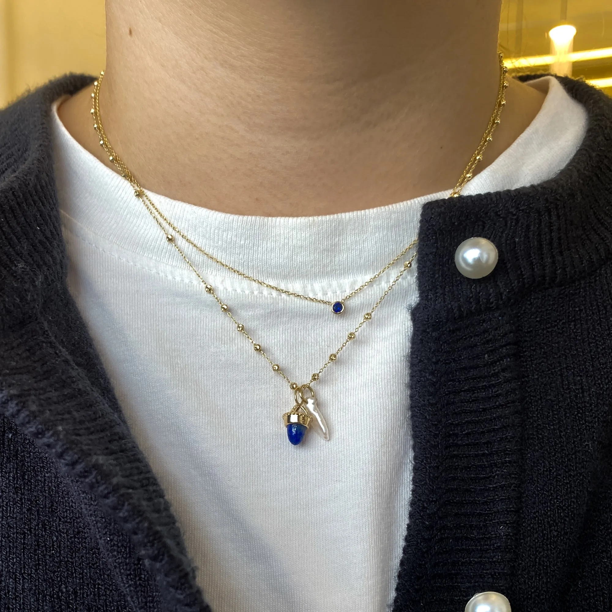 Lapis Lazuli Amphora Amulet