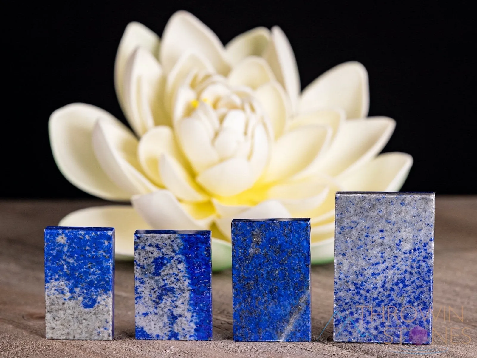 LAPIS LAZULI Crystal Cabochon - Rectangle Tile - Gemstone, Jewelry Making, Crystals, E1707