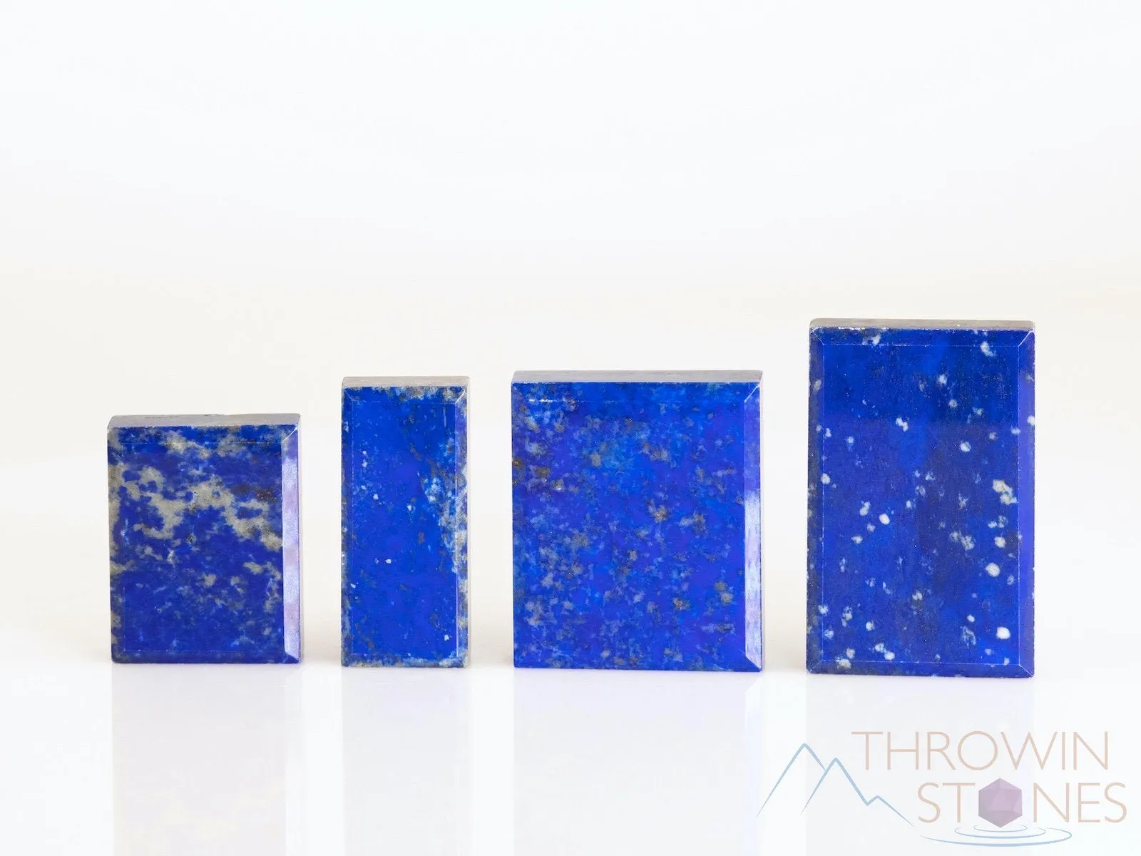 LAPIS LAZULI Crystal Cabochon - Rectangle Tile - Gemstone, Jewelry Making, Crystals, E1707